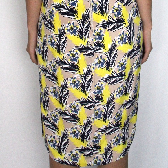 J Crew floral silk midi dress - Picture 4 of 4